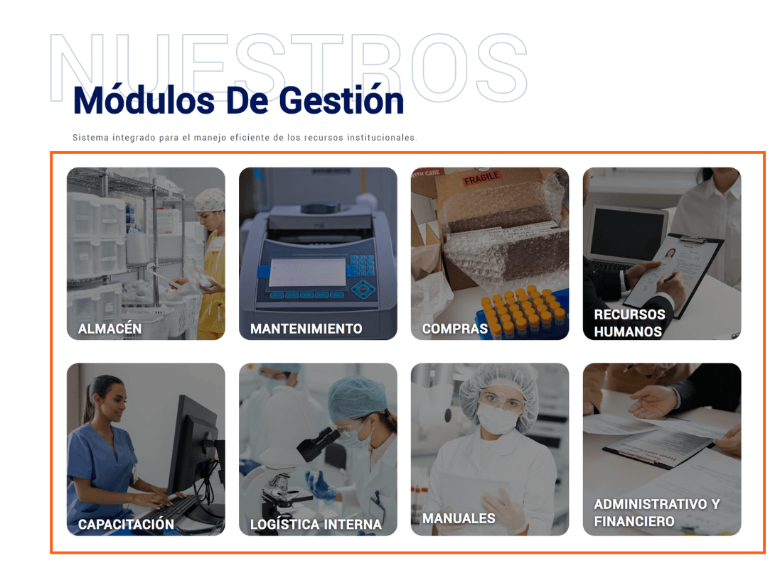 modulos de gestion